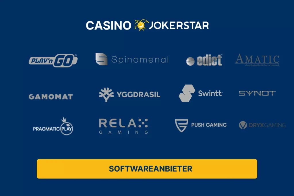 Jokerstar Casino Spiele Anbieter