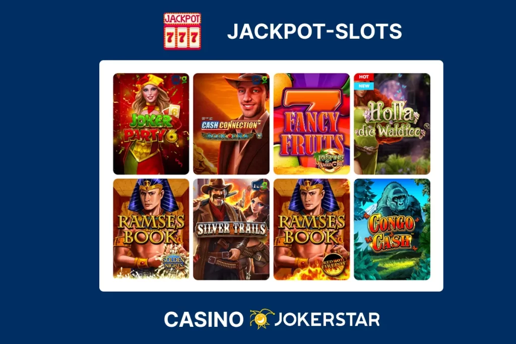 Die besten Jackpot-Spiele im JokerStar Casino